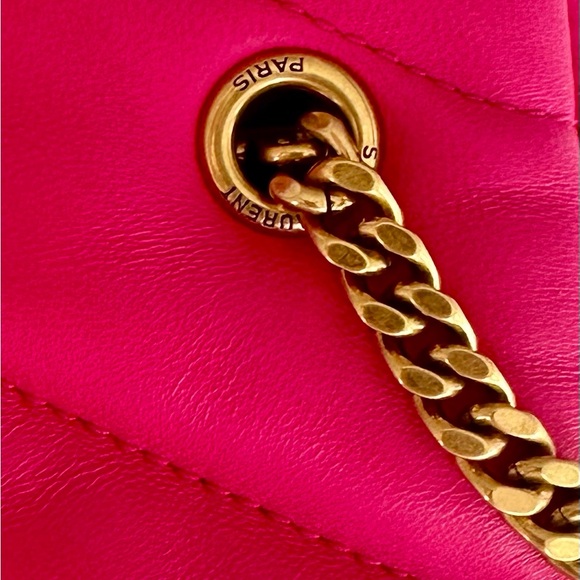 YSL Mini Bag Puffer - Sintra Sport SL  Bubblegum - Picture 9 of 16